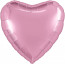 Логотип «Шар (30''/76 см) Сердце, Розовый, 1 шт. в уп.»