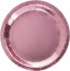 Логотип «Тарелки (9''/23 см) Розовый, Металлик, 6 шт.»