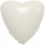 Логотип «Шар (19''/48 см) Сердце, Мистик, Пудра, Сатин, 1 шт.»