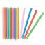 Логотип «Трубочки для коктейлей (пластик), Широкие, Ассорти, 50 шт. в упак.»