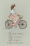 Логотип «Открытка, Мечтай, Люби и Наслаждайся (девушка на велосипеде), 10*15 см, 1 шт.»