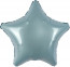 Логотип «Шар (19''/48 см) Звезда, Утренний туман, Бохо, 1 шт.»