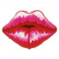 Логотип «Шар (30''/76 см) Фигура, Губы, Красный, 1 шт. в уп.»