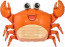 Логотип «Шар с клапаном (17''/43 см) Мини-фигура, Джесси, Морской краб, 1 шт.»