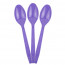 Логотип «Ложки, Фиолетовый, 15 см, 10 шт. в упак.»