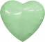 Логотип «Шар (36''/91 см) Сердце, Олива, 1 шт. в уп.»