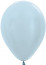Логотип «Шар (12''/30 см), Голубой (440), перламутр, 50 шт.»