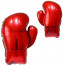 Логотип «Шар (26''/66 см) Фигура, Боксерская перчатка, Красный, 1 шт. в уп.»