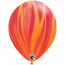 Логотип «Q 11" Супер Агат Red Orange, 25шт.»
