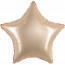 Логотип «Шар (18''/46 см) Звезда, Звездное Золото, Матовый, 1 шт.»