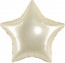 Логотип «Шар (18''/46 см) Звезда, Золото, Сатин, 1 шт.»