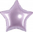 Логотип «Шар (18''/46 см) Звезда, Сиреневый, Сатин, 1 шт.»
