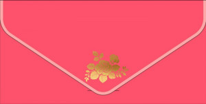 Логотип «Конверт для денег, текстура бархата, Золотые розы, Фуше, 1 шт.»
