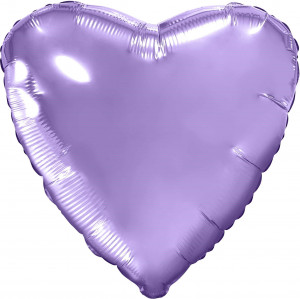 Логотип «Набор шаров с клапаном (9''/23 см) Мини-сердце, Сиреневый, 5 шт. в упак.»