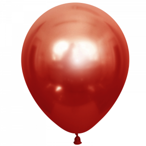 Логотип «Шар (10''/25 см) Красный (503), хром, 50 шт.»