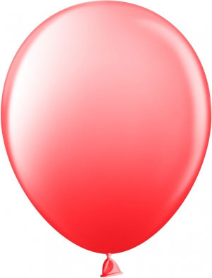 Логотип «Шар (10''/25 см) Красный, пастель, 100 шт.»