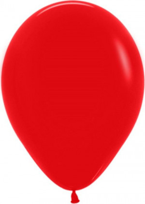 Логотип «Шар (10''/25 см) Красный (015), пастель, 100 шт.»