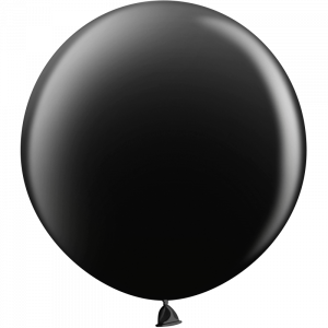 Логотип «Шар (36''/91 см) Черный, пастель, 3 шт.»