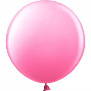 Логотип «Шар (36''/91 см) Ярко-розовый, пастель, 3 шт.»