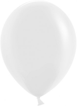 Логотип «Шар (5''/13 см) Белый, пастель, 100 шт.»