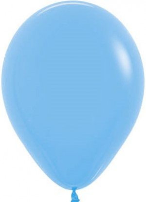 Логотип «Шар (5''/13 см) Голубой (040), пастель, 100 шт.»