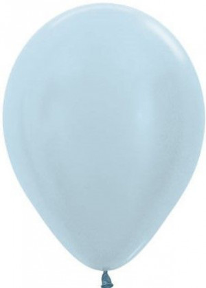Логотип «Шар (5''/13 см) Голубой (440), перламутр, 100 шт.»
