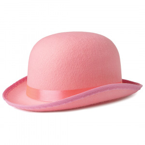 Логотип «Шляпа Котелок, фетр, Розовый, 1 шт.»