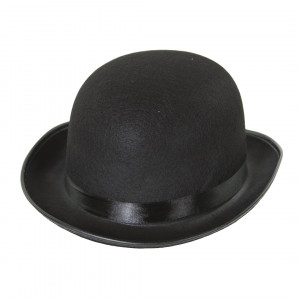 Логотип «Шляпа Котелок, фетр, Черный, 1 шт.»