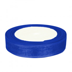 Логотип «Лента органза (2,5 см*22,85 м) Королевский синий, 1 шт.»