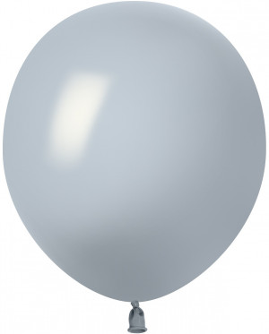 Логотип «Шар (5''/13 см), Серый, пастель ретро, 100 шт.»