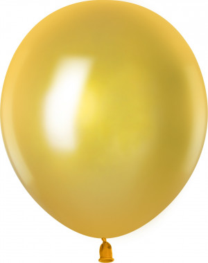 Логотип «Шар (12''/30 см), Золото, металлик, 100 шт.»