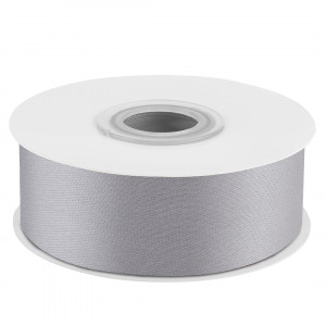 Логотип «Лента атласная (2,5 см*22,85 м) Серебро, 1 шт.»