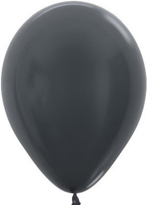 Логотип «Шар (12''/30 см), Графит (578), металлик, 12 шт.»