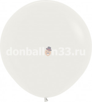 Логотип «Шар (24''/61 см), Миндальное молоко (006), пастель, 3 шт.»