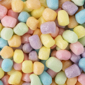 Логотип «Шарики пенопласт, Маршмэллоу, Цветной микс, Мультиколор, Макарунс, 20-25 мм, 10 гр.»