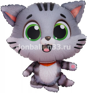 Логотип «Шар (33''/84 см) Фигура, Крошки, Матроскин, Сатин, 1 шт. в уп.»