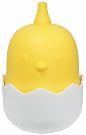 Логотип «Компрессор, Цыпленок в яйце, Желтый/Белый, 400 ватт, 1 шт.»