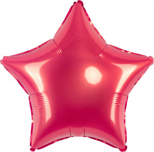 Логотип «Шар (18''/46 см) Звезда, Коралловый, Макарунс, 1 шт.»