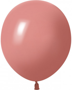 Логотип «Шар (12''/30 см), Розовое дерево, пастель ретро, 100 шт.»