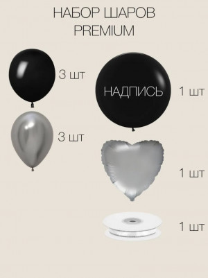 Логотип «Набор 0006  надутый гелием»