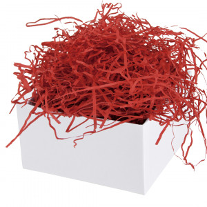 Логотип «Наполнитель для коробок, бумага, Красный, 50 г.»