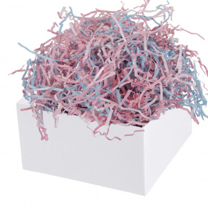 Логотип «Наполнитель для коробок, бумага, Светлое ассорти, 50 г.»