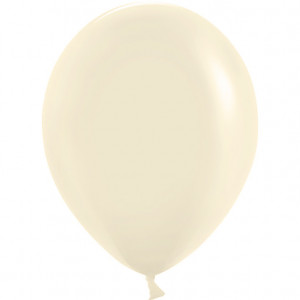 Логотип «Шар (12''/30 см), Слоновая кость, пастель ретро, 100 шт.»