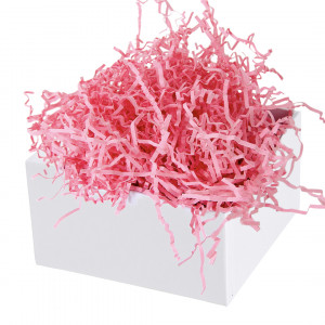 Логотип «Наполнитель для коробок, бумага, Розовый пион, 50 г.»