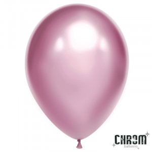 Логотип «Шар (12''/30 см), Сиреневый, хром, 50 шт.»