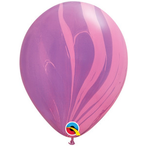 Логотип «Q 11" Супер Агат Pink Violet, 25шт.»