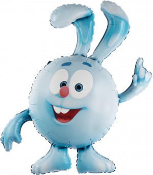 Логотип «Шар (44''/112 см) Фигура, Смешарики, Крош, 1 шт. в уп.»