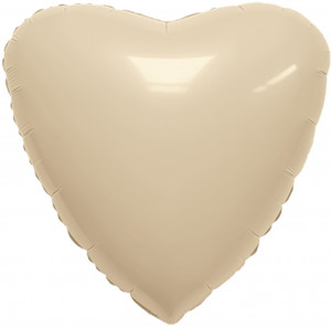 Логотип «Шар (19''/48 см) Сердце, Мистик, Тон, Сатин, 1 шт.»