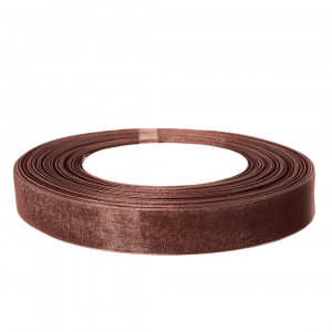 Логотип «Лента органза (1,2 см*22,85 м) Шоколад, 1 шт.»