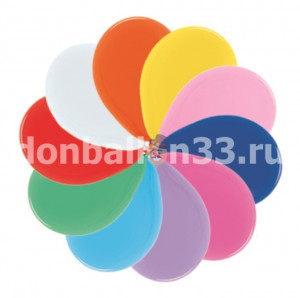 Логотип «Шар (18''/46 см), Ассорти, пастель, 25 шт.»